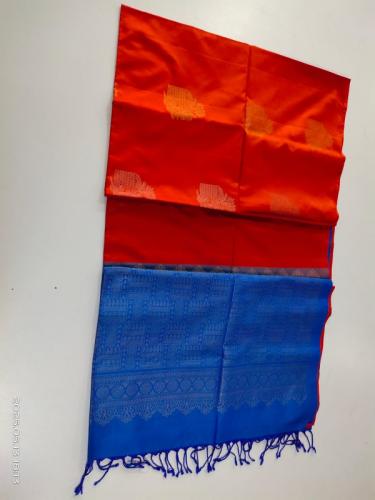 SOFT SILK SAREE WITH BLOUSE